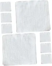 HEATSHAKING 8Pcs Wash Cloths Burp Cloths for Boy Girl Soft Wash Cloths for Newborns Reusable Absorbent Design for Everyday Use and Spit Up Cleanup