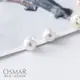 絢彩家【OSMAR】氣質簡約單珍珠 無耳洞黏貼式耳環 附10對貼紙補充包