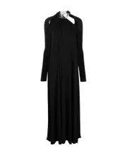 Diesel Cut-Out High Neck Long-Sleeved Dress XXS Black