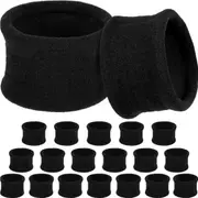 20 Pcs Large Cotton Stretch Hair Ties Bands Rope Ponytail Holders Headband