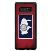 Distressed Wyoming Flag Case Cover Samsung Galaxy S23 S22 Plus Ultra S21+ S20