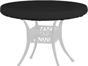 Round Table Cloth Covers - Outdoor Round Table Covers Waterproof - Round Table Top Covers For Outdoor Round Furniture, Coffee Table, Banquet Table