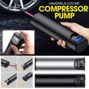 Portable Cordless Mini Air Pump 12V Digital Car Tire Pump USB Tire Inflator New