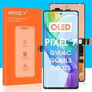 OLED for Google Pixel 7 Screen Replacement Pixel 7 LCD Display Digitizer GVU6C GQML3 Touch Screen Assembly with Tools(Black)