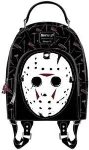 Loungefly Friday the 13th Jason Mask Womens Double Strap Shoulder Bag Purse