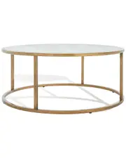 Safavieh Brynna Round Marble Coffee Table