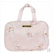 Yumi Kim Hanging Train Makeup Case Pink Floral ~ Brand New!!