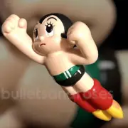 VTG ASTRO BOY JAPAN MIGHTY ATOM Figure Flying Red Boots Tezuka *Original