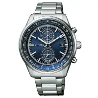 在飛比找Yahoo奇摩購物中心優惠-CITIZEN 紳士品格光動能計時手錶(CA7030-97L