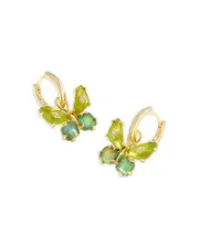 Kendra Scott Bianca Butterfly Huggie Earrings