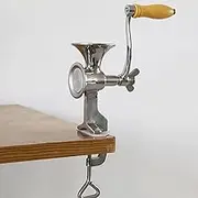 Hand Crank Grain Mill Table Clamp Manual Grain Grinder for Wheat Coffee Seed