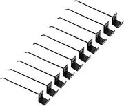 BELLIFFY Merchandise Display Hooks 10pcs Supermarket Shelf Mall Shop Display Stand