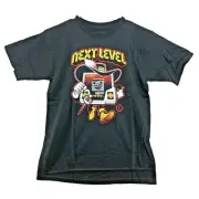 New Neff Black Short Sleeve Next Level Graphic T-Shirt Small Men Regular Fit