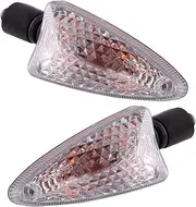 Turn Signal Indicator 2Pcs Turn Signal Indicator Light Lamp for Aprilia Caponord Dorsoduro Mana RSV S1000RR Daytona Tiger Speed Street Triple
