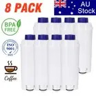 8PCS DLS C002 DLSC002 Water Filter For DeLonghi Eletta ECAM45.760W Coffee Maker