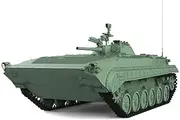 MRY-SFW Army Tank BMC Toys 1/87 HO Scale Railway Military Model Kit Soviet BMP-1 Infantry Fighting Vehicle