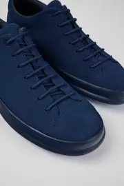 Chasis Blue Nubuck Basket for Men