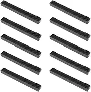 10X Surfing Longboard Accessories Surfboard Fin Box 10 Inch Black Long Board Big Center Fin Box Surf Fins,Black