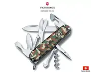 Victorinox Swiss Army Knife 91mm Climber Camo Pocket Tools 1.3703.94