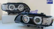 CCFL Angel-Eyes Projector Head Lights BMW X5 E53 00-03 Pre LCI Headlight (for: BMW)