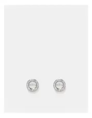 [Mimco] Lune Stud Earrings in Silver