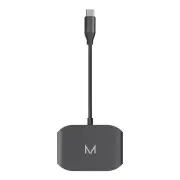 Moyork Lynk USB-C Adapter x3 USB-A - Space grey