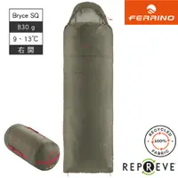 在飛比找蝦皮商城優惠-Ferrino Bryce SQ 輕量化纖睡袋-右開【軍綠】