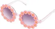 [Holibanna] Sunflower Glasses for Creative Flower Shaped Sunglasses Stylish Sunshades for Parties Festivals and Beach Fun for Summer Dress Up and Photo Props