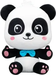 NEW Baby Bath Toy Panda Kiki Cute Plush Items Sitting Baby Toy