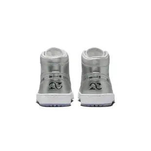【NIKE 耐吉】Air Jordan 1 High Golf Giving 液態銀 高筒 AJ1 男鞋 運動鞋 休閒鞋 FD6815-001