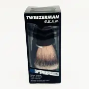 Tweezerman G.E.A.R. - Deluxe Shaving Brush with Stand