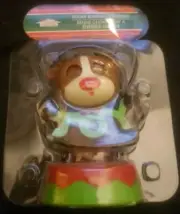 SOLAR POWER CHRISTMAS REINDEER HOLDING JOY SIGN DANCING CHARACTER FIGURE NEW