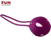 在飛比找森森購物網優惠-德國FUN FACTORY 聰明球球單球uno(白/葡萄紫)