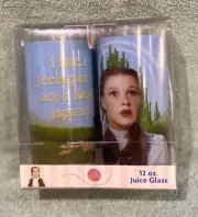 New Old Stock Vintage Nostalgic (2) WB Wizard Of Oz 12 Oz Juice Glasses