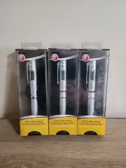 Radioshack 63-1230 Voice-Recording LCD Clock/Alarm Pen New