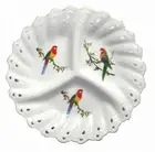 Rosella Chip & Dip Serving Platter Plate Porcelain Bird 30cm Fine Bone China