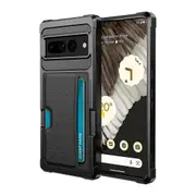 Back Case For Google Pixel 8 Pro, Zm02 Pu Leather+tpu Card Holder Four Corners Anti-drop Phone Shell
