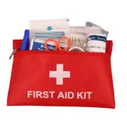 79pcs First Aid Kit Bag All Purpose Emergency Survival Home Car Medical Bag