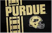 FANMATS 18775 Purdue Boilermakers Starter Mat Accent Rug - 19in. x 30in. | Sports Fan Home Decor Rug and Tailgating Mat Uniform Design
