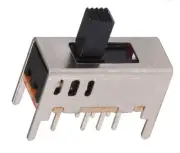 SS-23D03 DP3T PCB Mounted Miniature Vertical Slide Switch