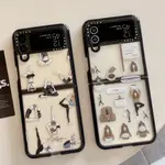 YOGA COFFEE GIRL CASETIFY IMPACT 硬質透明三星手機殼 GALAXY