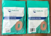 Nubliss Continuous Glucose Monitor Adhesive Patch 50 Patches Waterproof Dexcom