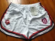 Surfers Paradise Demons White AFL QAFL QLD Player Footy Shorts Women's Sz 14 L