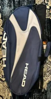 Head Radical Combi Racquet Bag Navy Blue Thermal W/backpack Straps