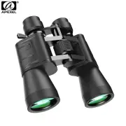 APEXEL HD 10-30X50 High Powered Day/Low Night Vision Binoculars BAK7 For Hunting
