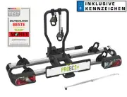 Eufab Bike Rack PROBC2+ for 2 Bicycles E-Bike VW Bus + Ramp + Know