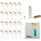 Lot of 20 Plastic Pet Lip Gloss Bottles 10mL Balm Container with Clear Stopper