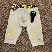 New Vintage Under Armour UA Men's Baseball Padded Sliding Compression Short Cup