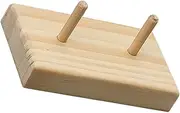 GLSTOY Yarn Holder Wooden Thread Storage Rack for Home Use Durable Multi Functional Organizer for Embroidery Sewing and DIY Projects Space Saving Design for Spools and Bobbins