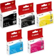 Canon Genuine PGI-525/CLI-526 5x INK IP4850 MG5150 MG5250 MG6250 MX885 MG8150